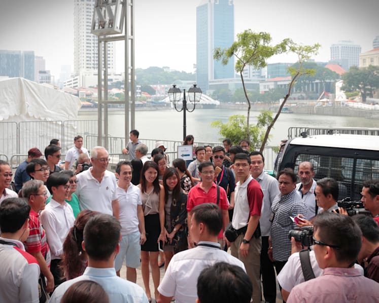PAP holds GE2015 lunchtime rally