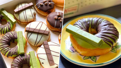 Krispy Kreme’s Limited-Edition Kit Kat Doughnuts Taste Test: Nice Or Not?