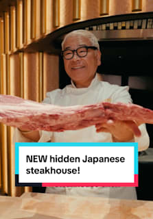 It takes a bit of effort to locate Nikuya Tanaka, a new cosy Japanese steakhouse serving wagyu beef omakase meals. Owner Satoru Tanaka only uses whole Tajima cows, a breed best known for producing meat with high quality marbling! #8dayseatrestaurant #omakase #wagyu #sgtiktok