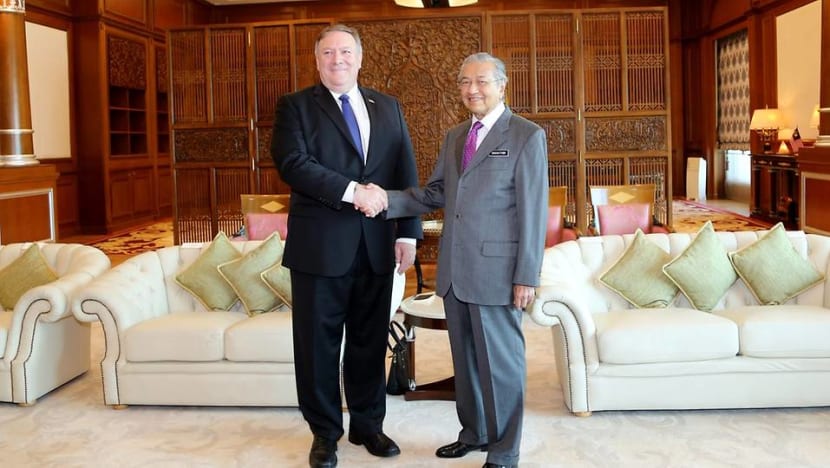 US secretary of state Pompeo calls on Malaysia PM Mahathir US secretary of state Pompeo calls on Malaysia PM Mahathir