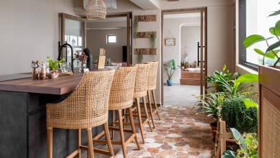 This 5-Room Resale Flat Now Looks Like A Stunning Bali Resort Villa After An $80K Renovation