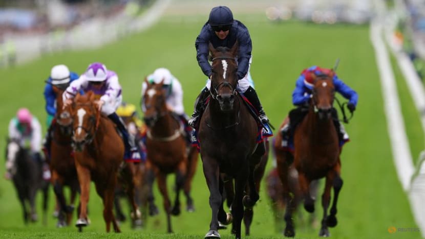 Horse racing-Lambourn wins Epsom Derby for O'Brien Horse racing-Lambourn wins Epsom Derby for O'Brien