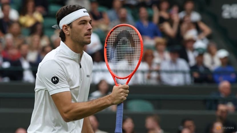 Fritz through to Wimbledon quarter-finals after injured Thompson retires