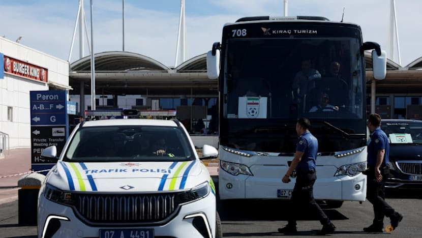 Iran squad arrives in Turkey for training amid World Cup uncertainty - CNA