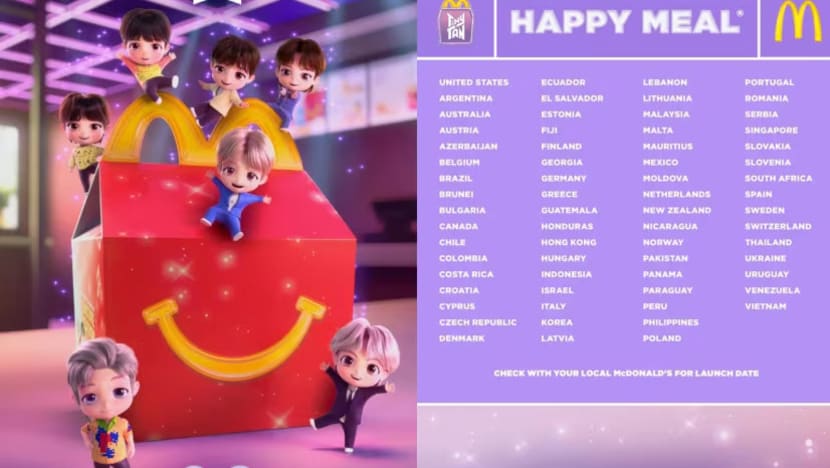 McDonald's akan rilis Happy Meal TinyTan BTS, ARMY wajib koleksi!