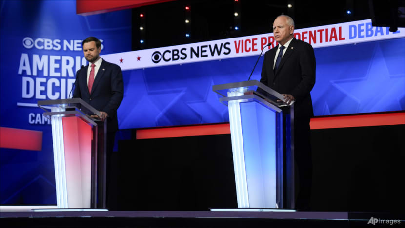 Walz, Vance clash at policy-heavy vice presidential debate Walz, Vance clash at policy-heavy vice presidential debate