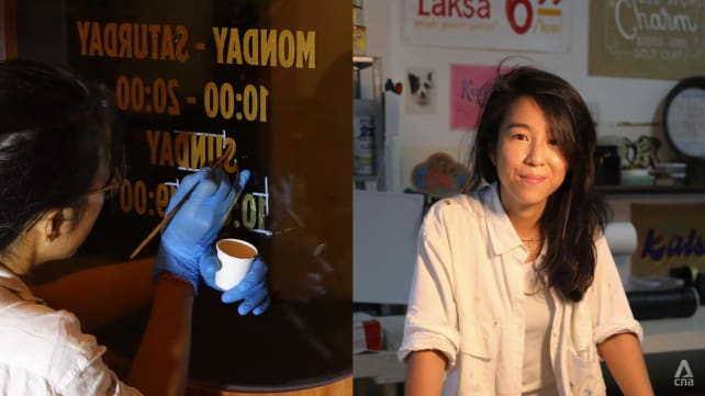 Meet the young artist reviving the art of traditional sign painting all over Singapore