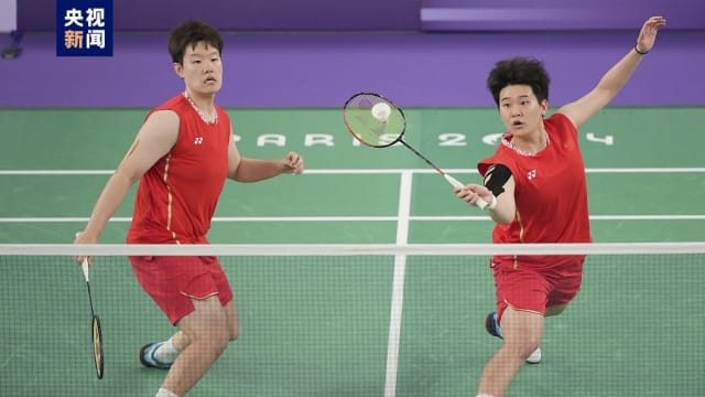 中国羽毛球队包办女子双打决赛权 肯定囊获金牌和银牌