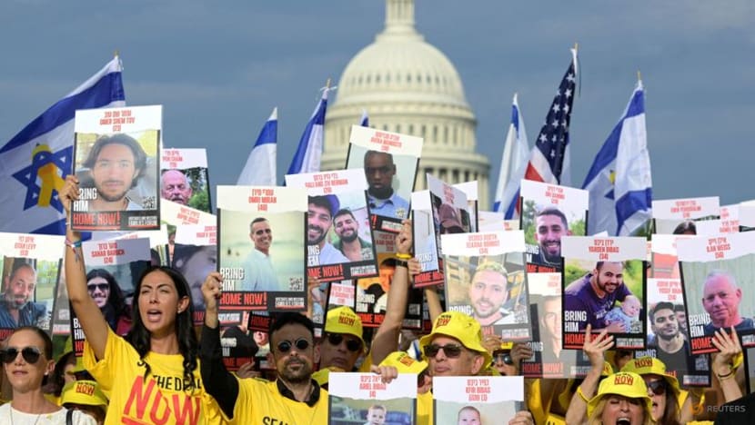 Protests and politics as Israel's Netanyahu addresses US Congress Protests and politics as Israel's Netanyahu addresses US Congress