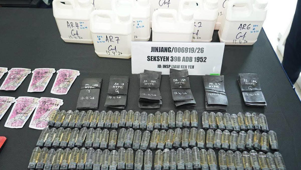Malaysia police seize vapes containing ‘zombie drug’ in raids on KL shops
