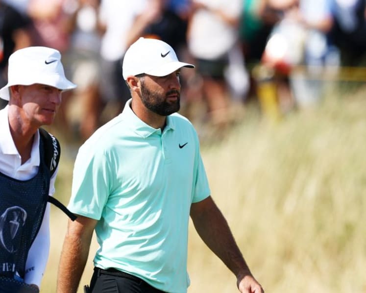 Debutant Suber leads Open with stunning 65, solid start for holder Scheffler