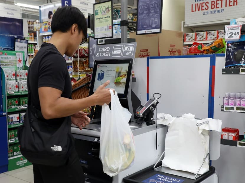 From July 3, major supermarket chains will start charging at least five cents for each plastic bag. From July 3, major supermarket chains will start charging at least five cents for each plastic bag.