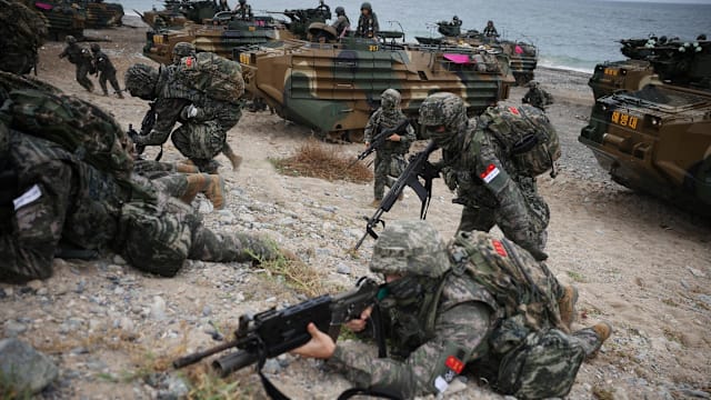 中东战争影响兵力调度 美国取消与韩国联合两栖登陆演习