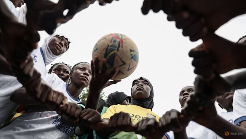 Nigerian teenage girls chase football dreams in Muslim north