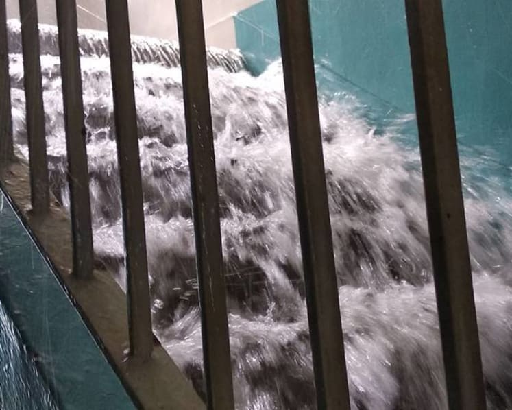 ‘Loud and unexpected’: Water gushes down Hougang block after pipe 'dislodged' during washing