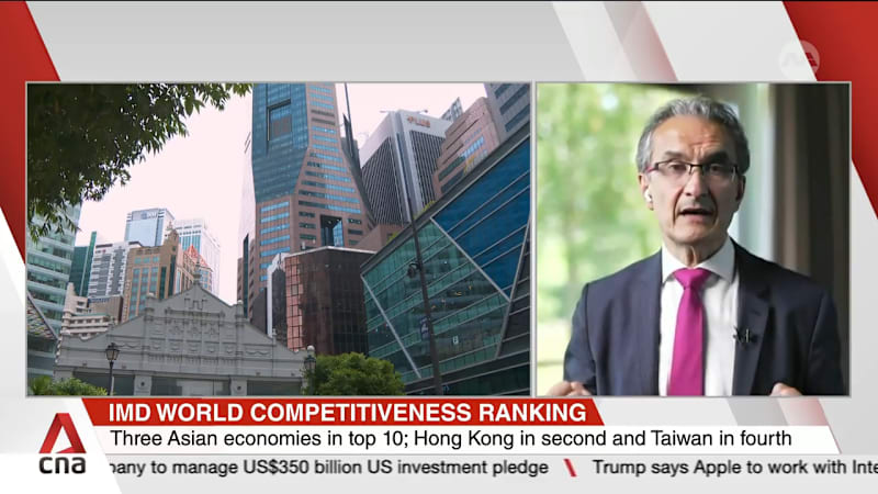 Singapore reclaims top spot in world competitiveness ranking