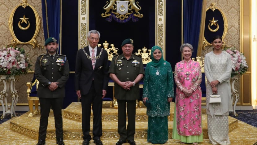 Johor Sultan to meet President Halimah, PM Lee during official visit to Singapore 
