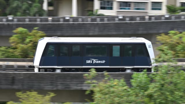 盛港—榜鹅轻轨系统今早全面恢复正常运作