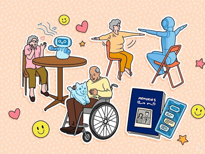 How Singapore's eldercare industry is gearing up for the silver tsunami with robots, motion sensors and smart gadgets