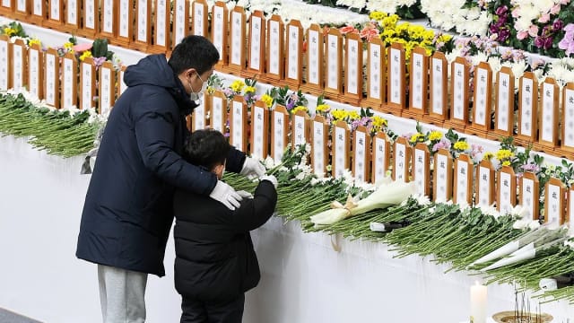 济州航空空难179名遇难者遗体整理工作完成