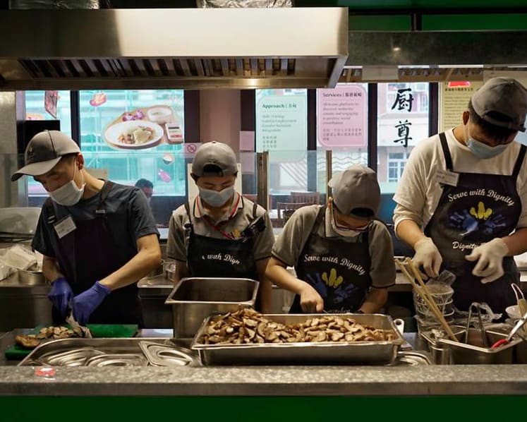 Hong Kong restaurant trains people with disabilities