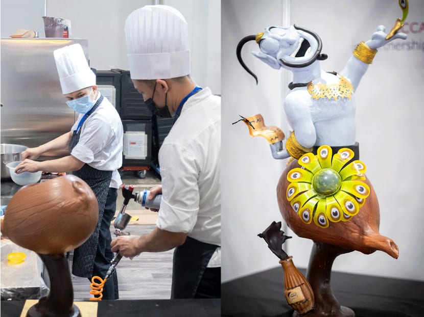 An Aladdin&rsquo;s Genie chocolate sculpture helped Singapore win a global pastry contest. How did that happen? 