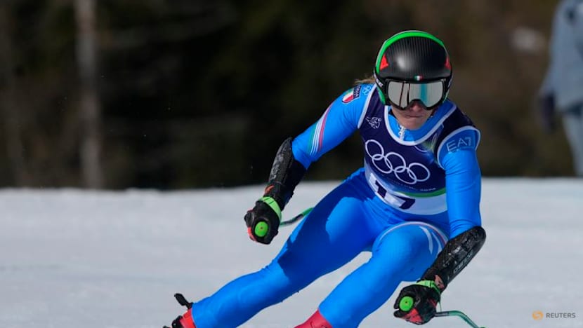 Alpine skiing-Goggia wins super-G to stretch World Cup lead