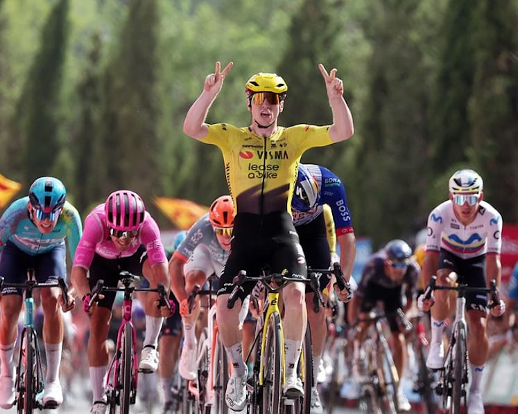 Briton Brennan takes second Vuelta stage win, Pogacar in control