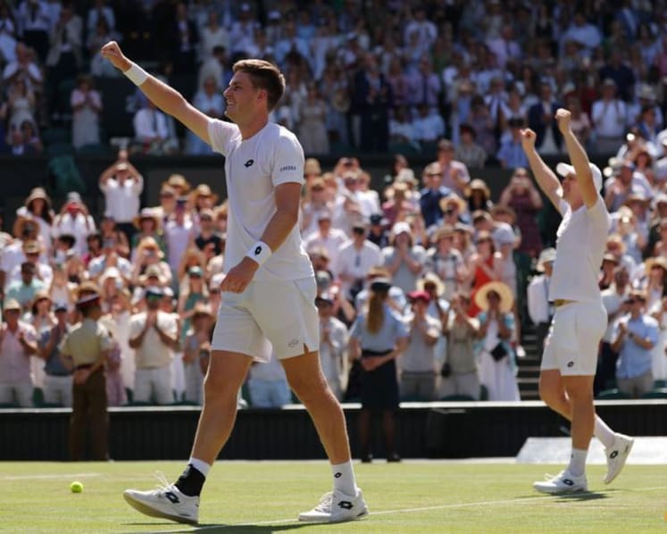 Patten, Heliovaara win second Wimbledon men's doubles title