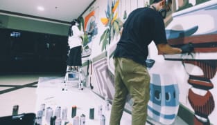 Sejarah, warisan Geylang & Kallang dipapar melalui lukisan, karya seni