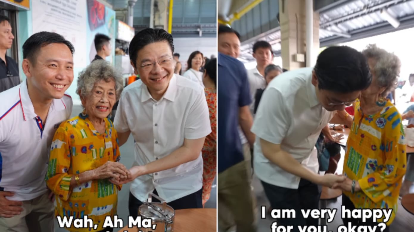 黄循财重遇曾就读小学书记 阿嬷：我替你开心