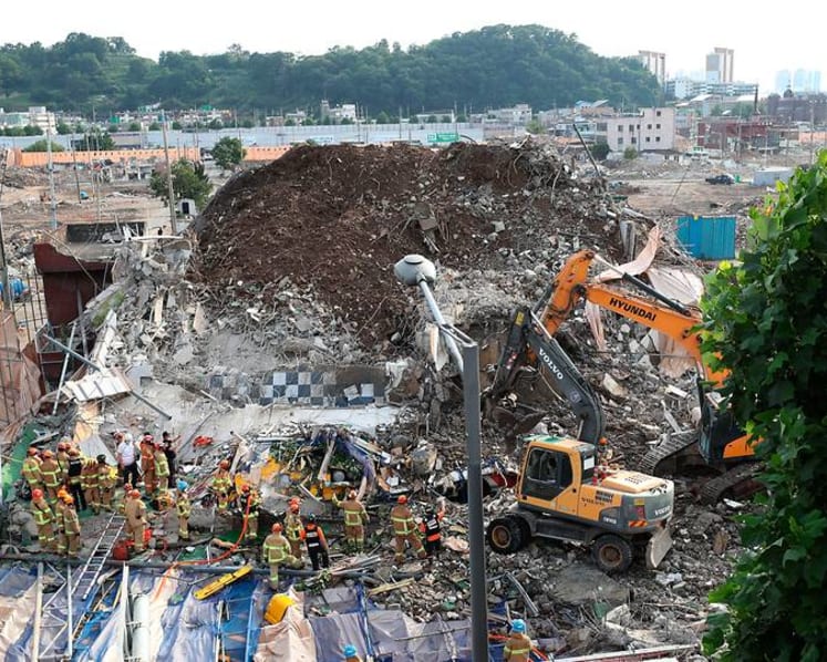 9 dead after building collapses in South Korea: Reports