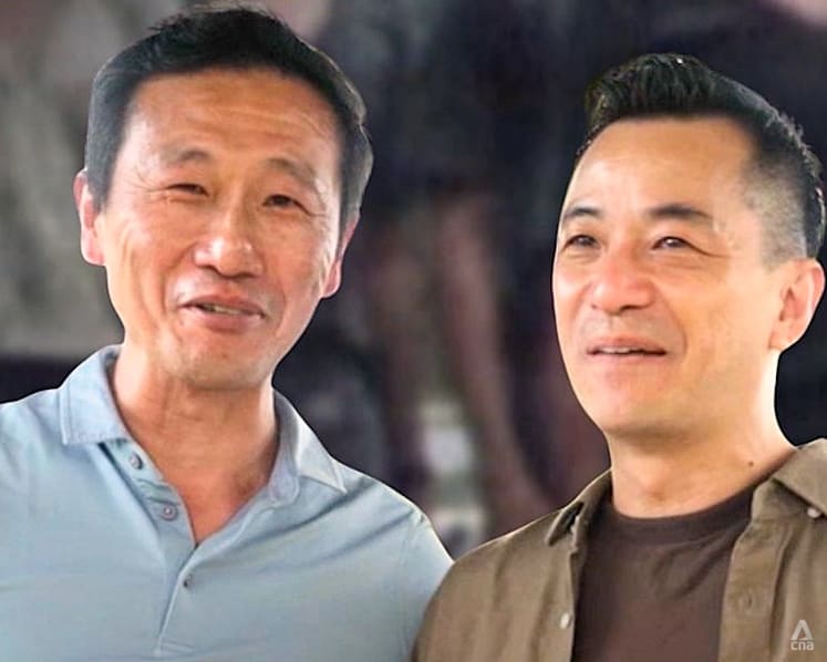 Ong Ye Kung finds his NS buddy nearly 40 years after they leant on each other to survive BMT