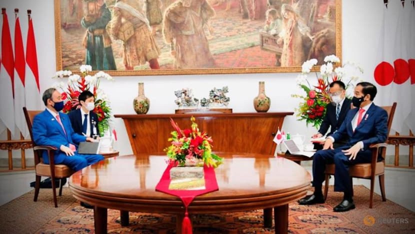 Japan, Indonesia seek stronger security, economic ties in China's shadow Japan, Indonesia seek stronger security, economic ties in China's shadow