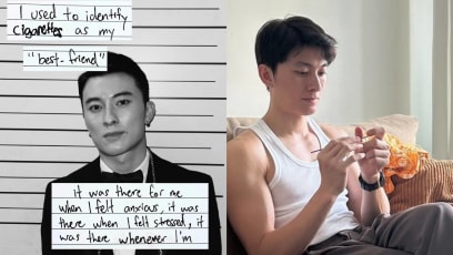 Edwin Goh Quit Smoking With The Help Of Crocheting; Used To Smoke A Pack Of Cigarettes A Day At His Worst