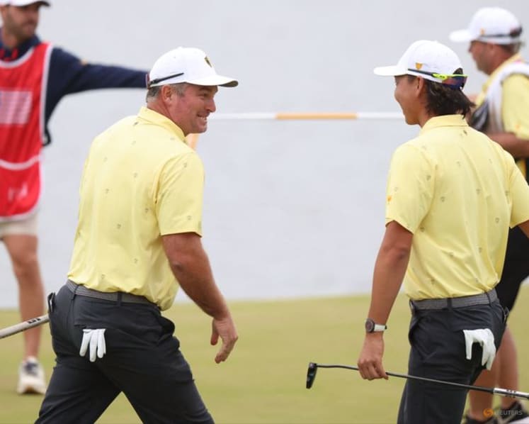 Internationals stun US with 5-0 sweep to take Presidents Cup lead