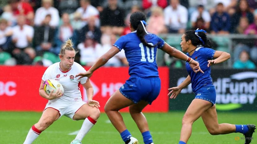 England women rack up record score with 90-3 win over Samoa England women rack up record score with 90-3 win over Samoa