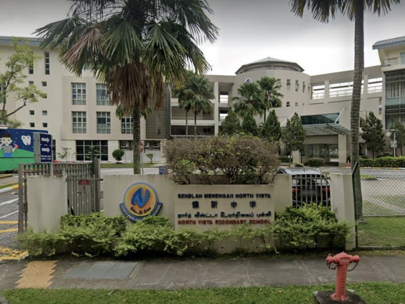 A view of North Vista Secondary School.