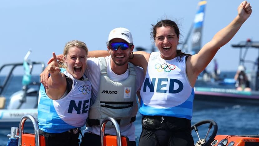 Sailing: Dutch deliver women's skiff gold despite finish line drama Sailing: Dutch deliver women's skiff gold despite finish line drama