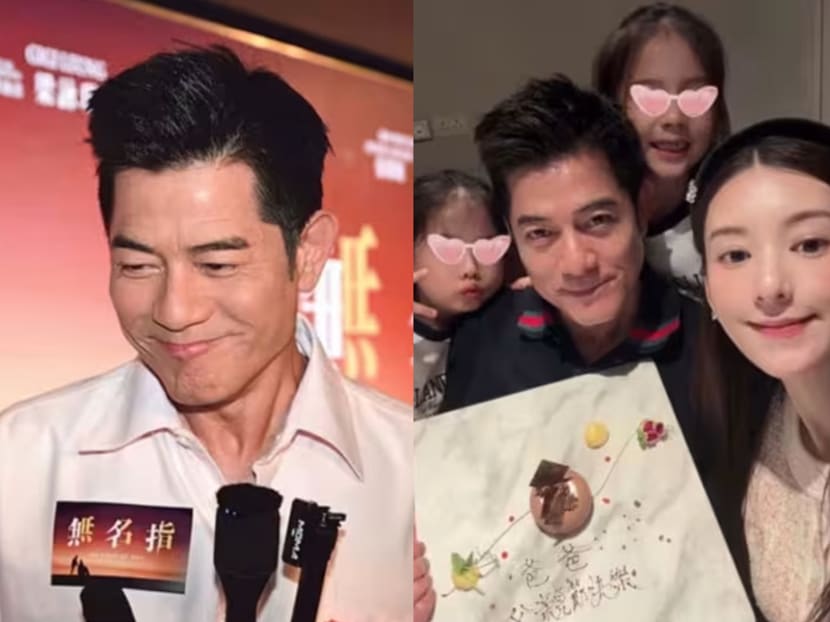 Aaron Kwok confirms wife Moka Fang is pregnant with third child Aaron Kwok confirms wife Moka Fang is pregnant with third child