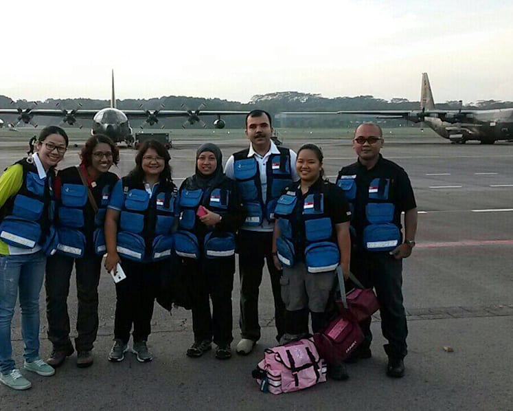 Nepal quake: Singapore C-130 with medical team lands in Kathmandu