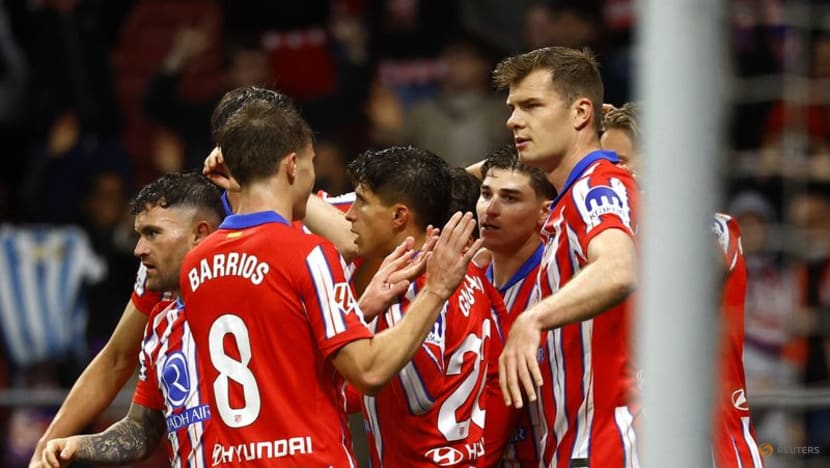 Alvarez double helps Atletico to 4-2 win over bottom club Valladolid