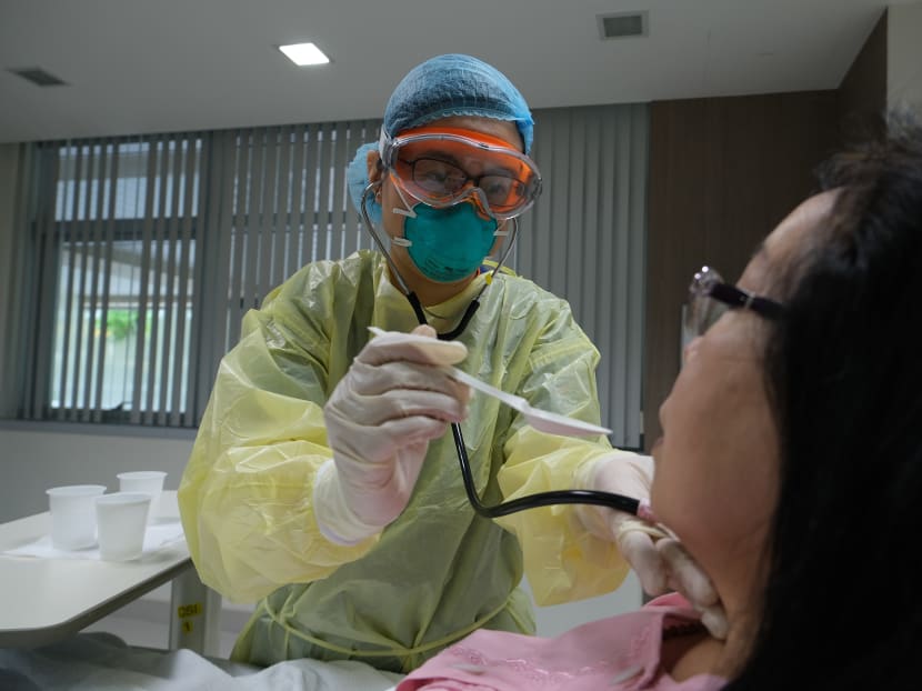 Speech therapist Mindy Chiang of Changi General Hospital.