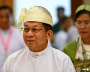 Myanmar junta chief sworn in as president