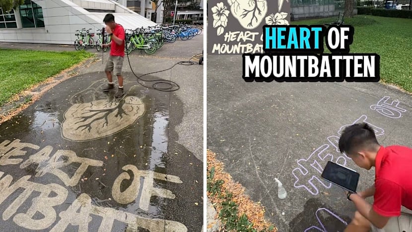 Mountbatten pavement art removed by SMRT raises larger questions on public spaces and expression: MP Gho Sze Kee