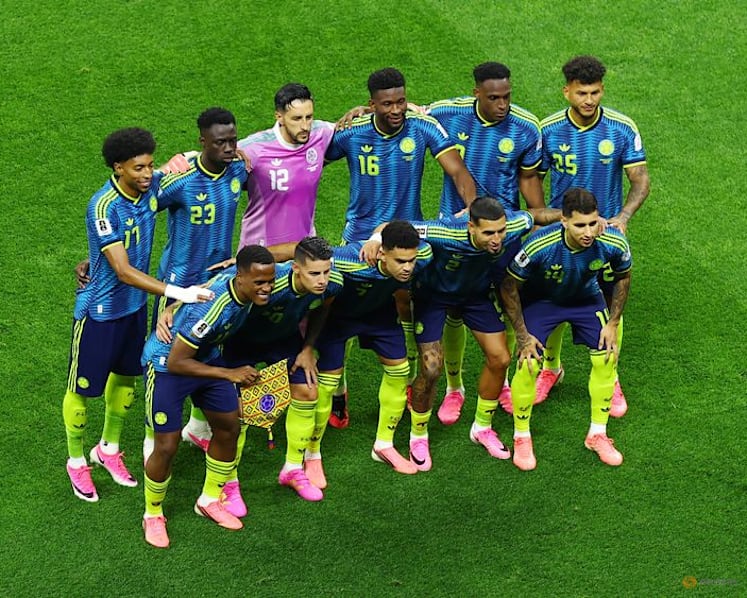 Colombia, DR Congo name unchanged sides for Group K clash