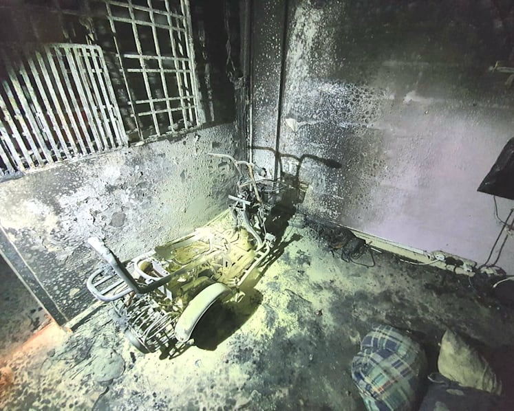 3 taken to hospital after mobility scooter catches fire in Ang Mo Kio flat
