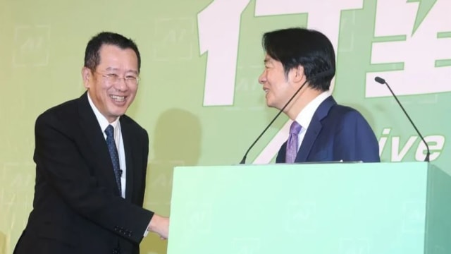 赖清德宣布“文人”顾立雄任防长 林佳龙掌外交