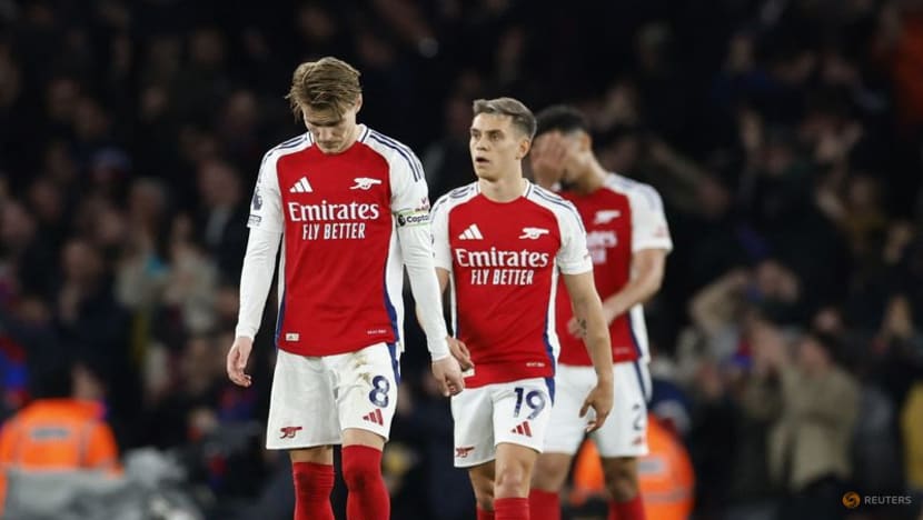 Palace's Mateta denies Arsenal win to leave Liverpool on brink of title