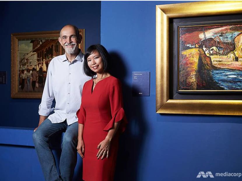 Old Chinatown and satay men: Why this couple collects nostalgic Singapore art Old Chinatown and satay men: Why this couple collects nostalgic Singapore art